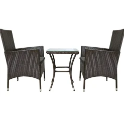 Monstershop Jarda 3-teiliges Bistro-Set - Brown