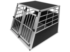 Monstershop Large 2-türiger Aluminium-Hundekorb