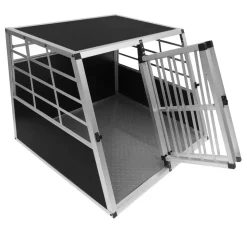 Monstershop Large 2-türiger Aluminium-Hundekorb