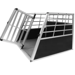 Monstershop Large 2-türiger Aluminium-Hundekorb