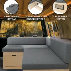 Monstershop Schlafsofa - 180 x 120 cm