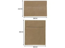 Monstershop Wohnmobilstoff mit Taschen - Beige