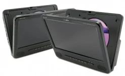 MPD298 Set von 2 DVD-Playern - 9 Zoll - Schwarz