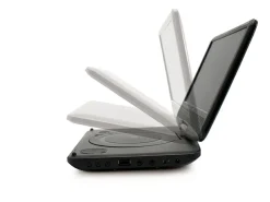 MPD107 Tragbarer DVD-Player - 7 Zoll Schwarz