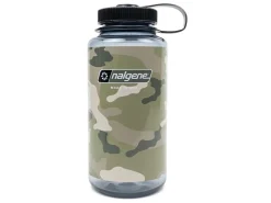 Nalgene Sustain Wide-Mouth 1 Liter Wasserflasche - Camo