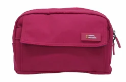 NatGeo Academy cosmetic pouch Kulturbeutel Fuchsie