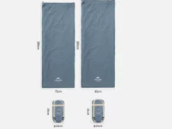 Naturehike 190 x 75 cm Leichter Schlafsack - Light Blue