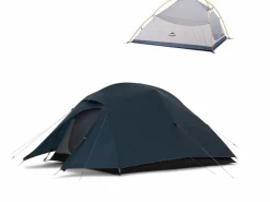 Naturehike Cloud Up 3 Upgraded leichte Zelt - Navy Blue