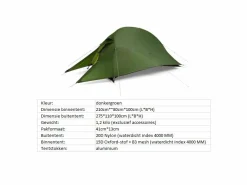 Naturehike Cloud Up 1 Zelt für 1 Personen