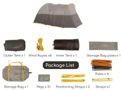 Naturehike KOTA 6-Personen Zelt