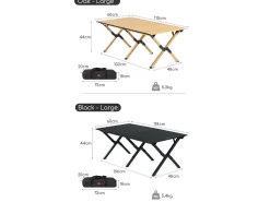 Naturehike L Campingtisch - Oak