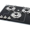 Navy Load 3-flammiges 41 x 50 Glas-Gaskochfeld