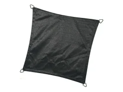 NC Outdoor 3,6 x 3,6 viereckiges Schattentuch - Anthrazit