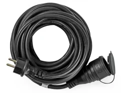 Nedis 20 Meter Verlängerungskabel - Black