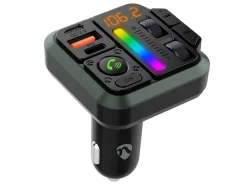 Nedis CATR2024BK Kfz Audio FM Transmitter - Schwarz