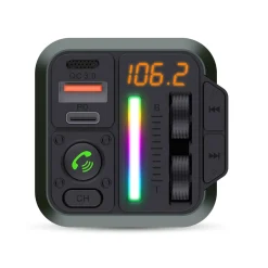 Nedis CATR2024BK Kfz Audio FM Transmitter - Schwarz