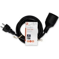 Nedis CEGL10200BK20 2 Meter Verlängerungskabel - Black