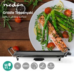 Nedis FCTE110EBK50 Teppanyaki-Tischgrill - Black