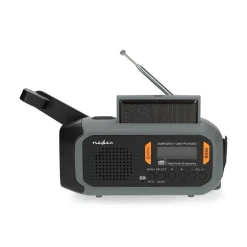 Nedis RDDBCR2600GY Notfallradio - Grau