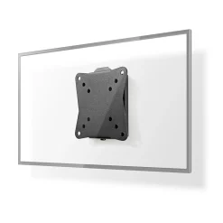 Nedis TVWM1010BK Feste TV-Wandhalterung - Schwarz