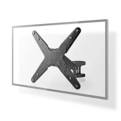Nedis TVWM2732BK Schwenkbare TV-Wandhalterung
