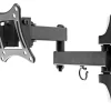 Nedis TVWM1510BK Vollbewegliche-TV-Wandhalterung - Schwarz