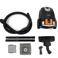 Nedis VCBG100BKG Staubsauger mit Beutel - Schwarz