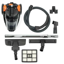 Nedis VCBS250GY Staubsauger ohne Beutel - Anthrazit