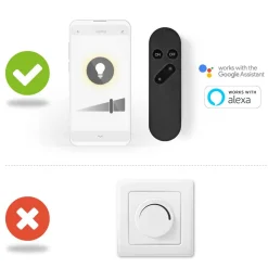 Nedis WIFILRC10E14 SmartLife Vollfärbige LED-Lampe