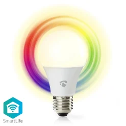 Nedis WIFILRC10E27 SmartLife Vollfärbige LED-Lampe