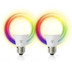 Nedis WIFILRC20E27 SmartLife Vollfärbige LED-Lampen