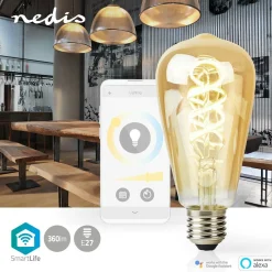 Nedis WIFILRT10ST64 SmartLife LED Filament Lampe