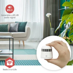 Nedis ZBDS11WT SmartLife Rauchmelder - Weiss