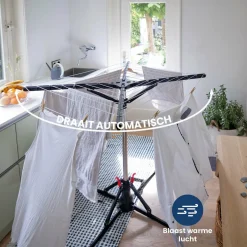 Nexxt Elektrischer Drehwäschetrockner - 17 Meter