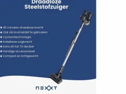 Nexxt Hepa 13 kabelloser Stabstaubsauger