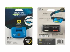 Nite Ize Radiant 170 wiederaufladbare Stirnlampe - Blue