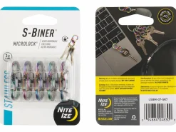 Nite Ize S-Biner Karabijnhaak Microlock 5-Pack Spectrum