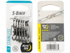 Nite Ize S-Biner Karabijnhaak 6-Pack Asorti #1