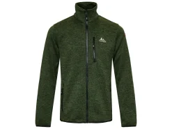 Nordberg Frank Green Melange Herren Fleecejacke