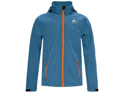 Nordberg Mats Petrol Melange Herren Softshelljacke