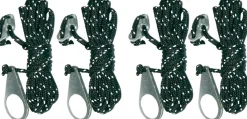 Norskskin Reflektierende Zeltleinen mit Alu Spanner - 4 St.