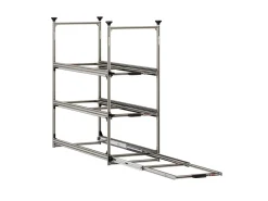 Nova Racks Serie M 3 Ebenen Seitenauszug 40x120x122 cm