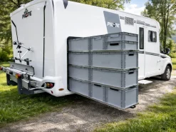Nova Racks Serie M 3 Ebenen Seitenauszug 40x120x122 cm