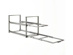 Nova Racks Serie V 2 Ebenen Heckauszug - 40x120x65 cm