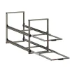 Nova Racks Serie V 2 Ebenen Heckauszug - 40x120x55 cm
