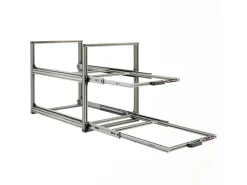 Nova Racks Serie V 2 Ebenen Heckauszug - 40x90x65 cm