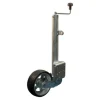Novio 60 mm automatisch einklappbar Stützräder mit Stahlfelge