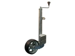 Novio 60 mm automatisch einklappbar Stützräder mit Stahlfelge