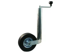 Novio Ø60mm Stützrad mit Stahlfelge