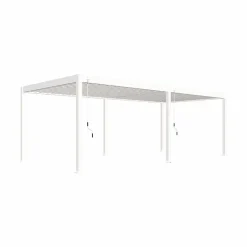 Novum ORION 360 x 720 cm Pergola - White
